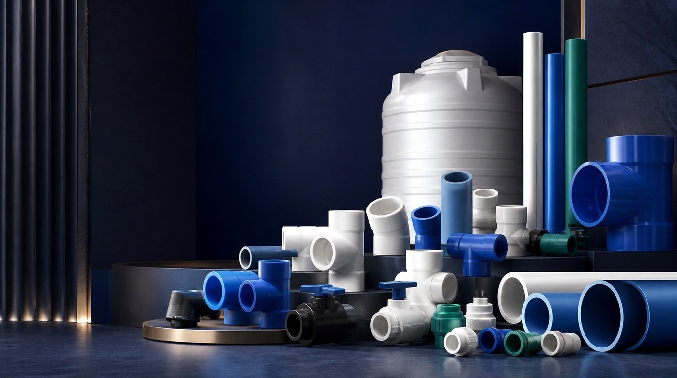 SHRIJI CPVC and uPVC plumbing and water supply piping systems